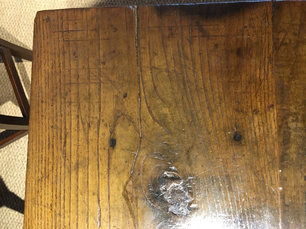 Chestnut farmhouse table  View III