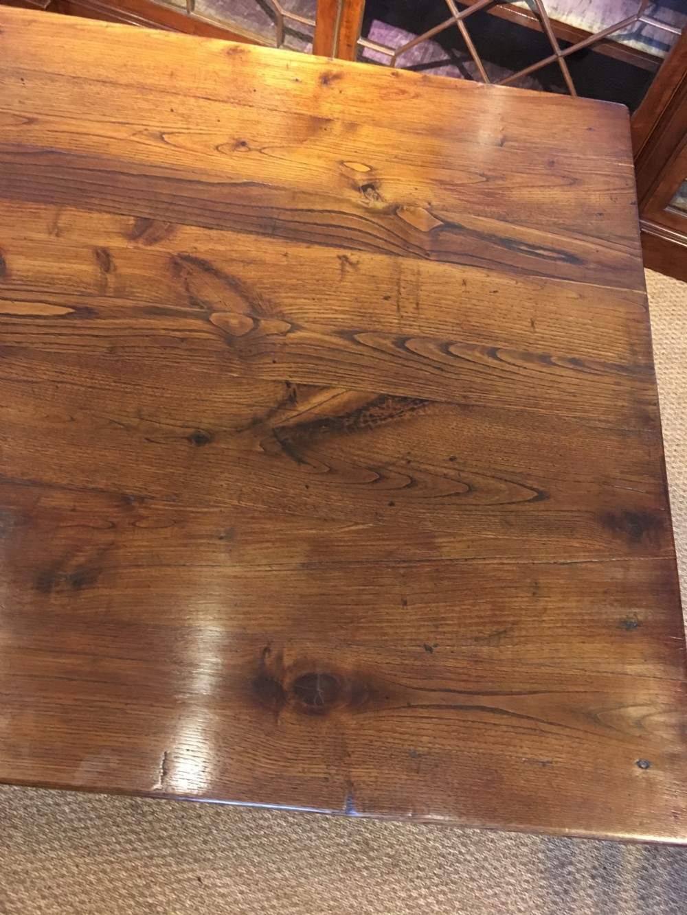 Farmhouse table chestnut  View VI