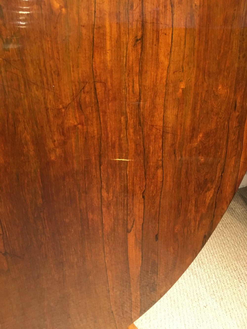 Rosewood Loo table / centre table  View III