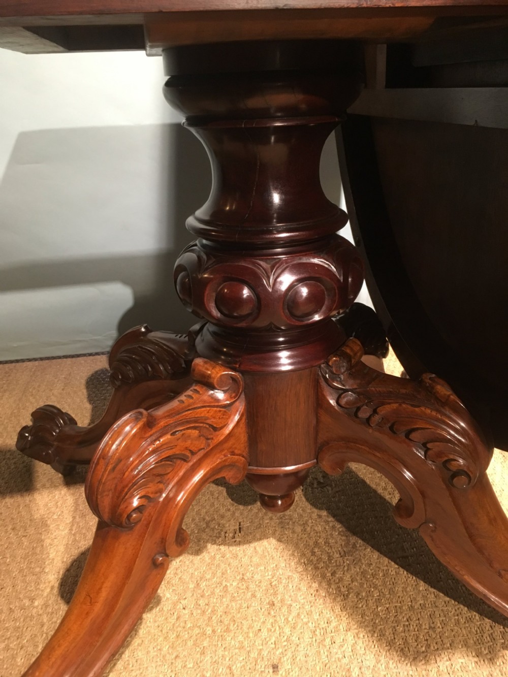 Rosewood Loo table / centre table  View V
