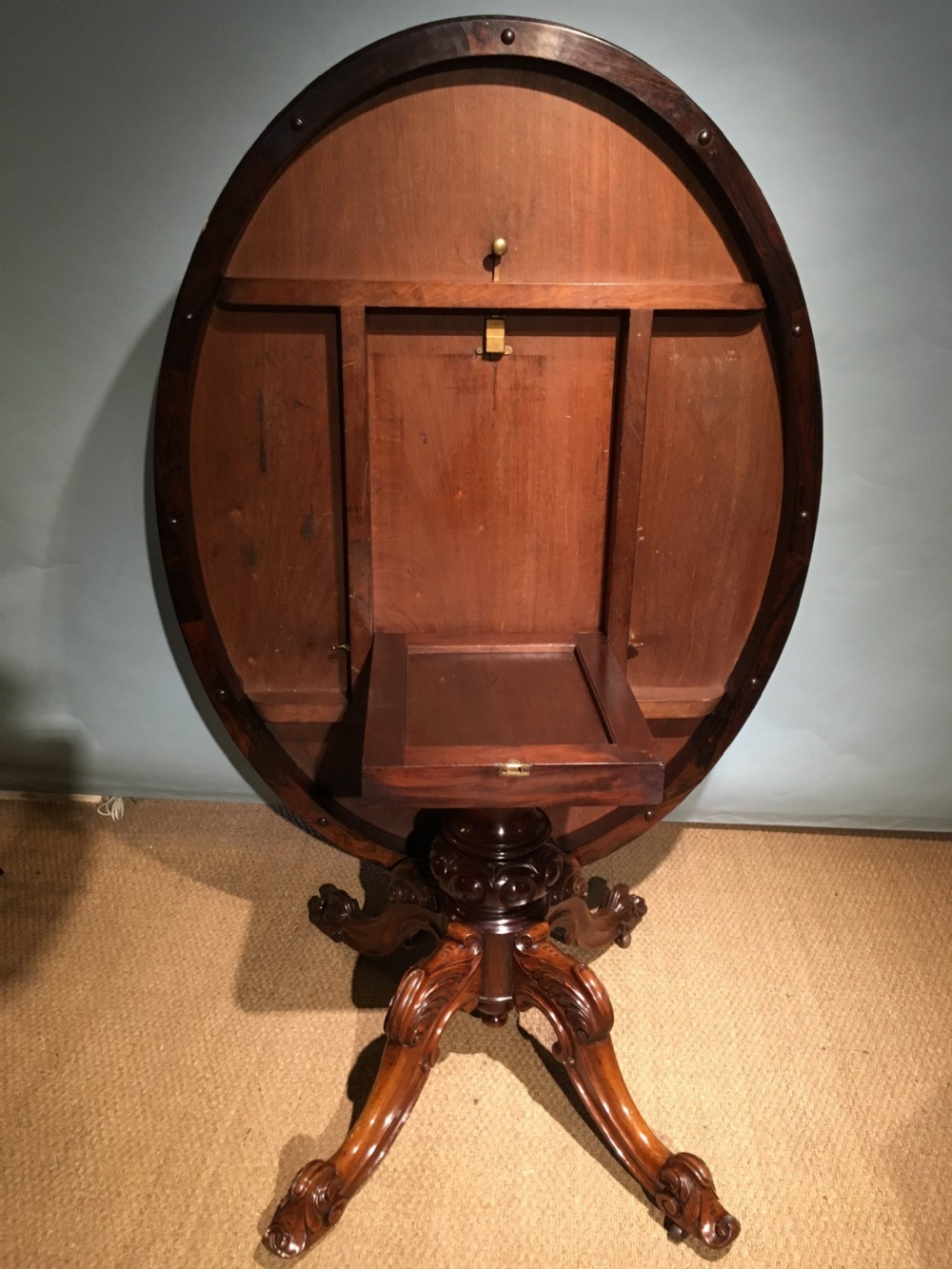 Rosewood Loo table / centre table  View IX