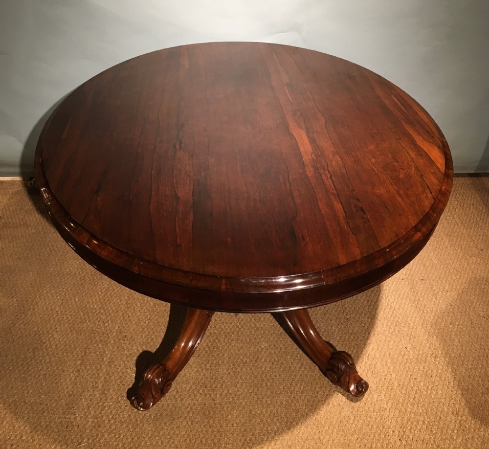 Rosewood Loo table / centre table  View X