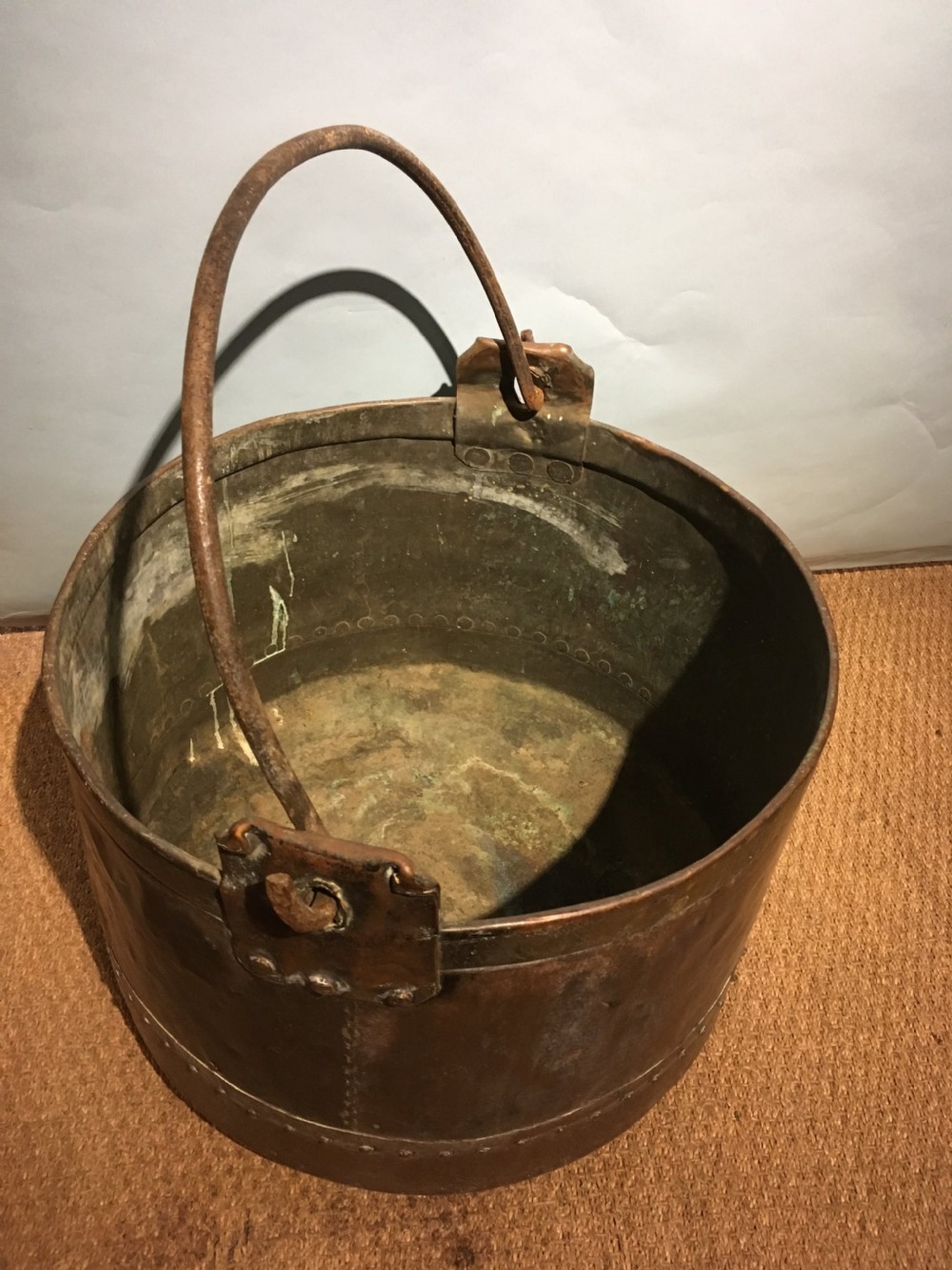 Copper log bin  View VI