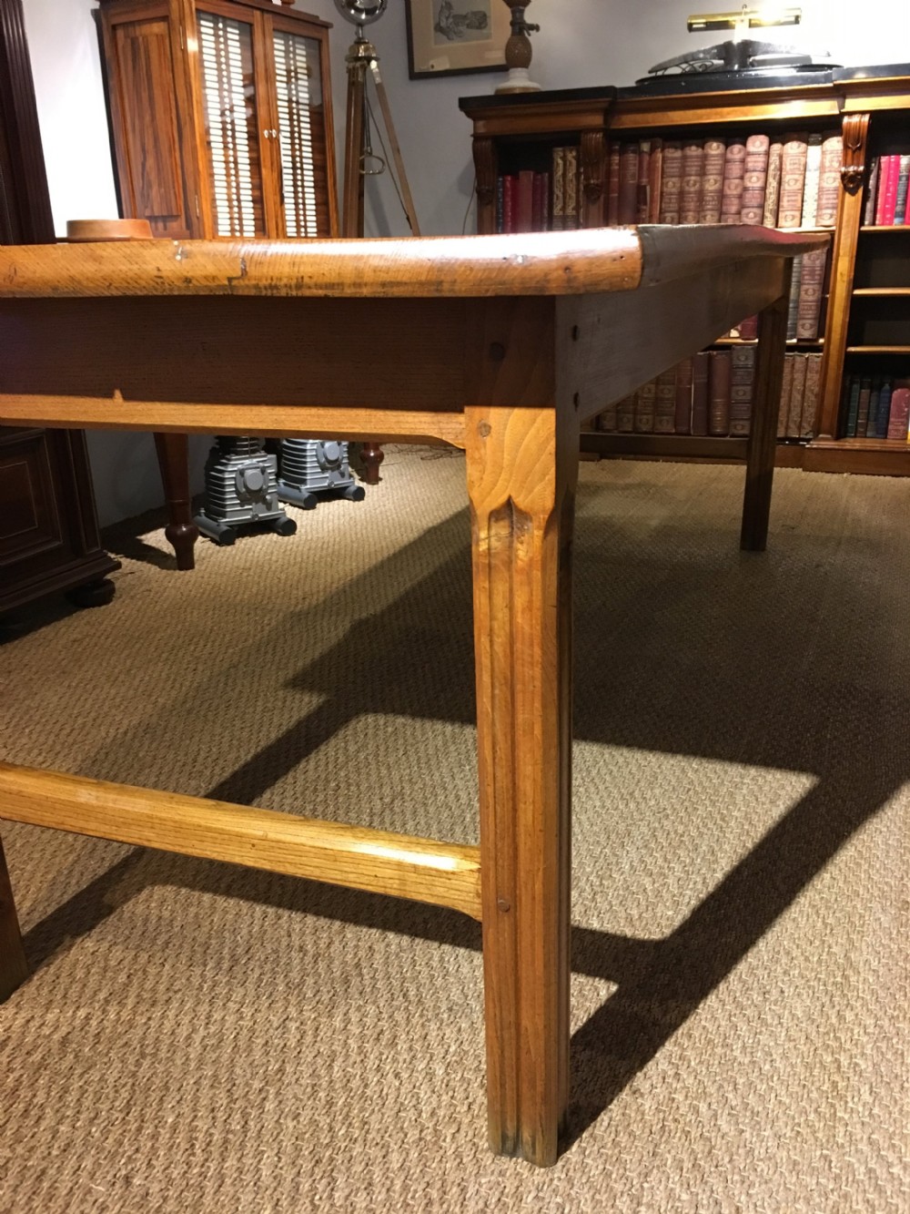 Farmhouse table , elm 230 cms  View VI