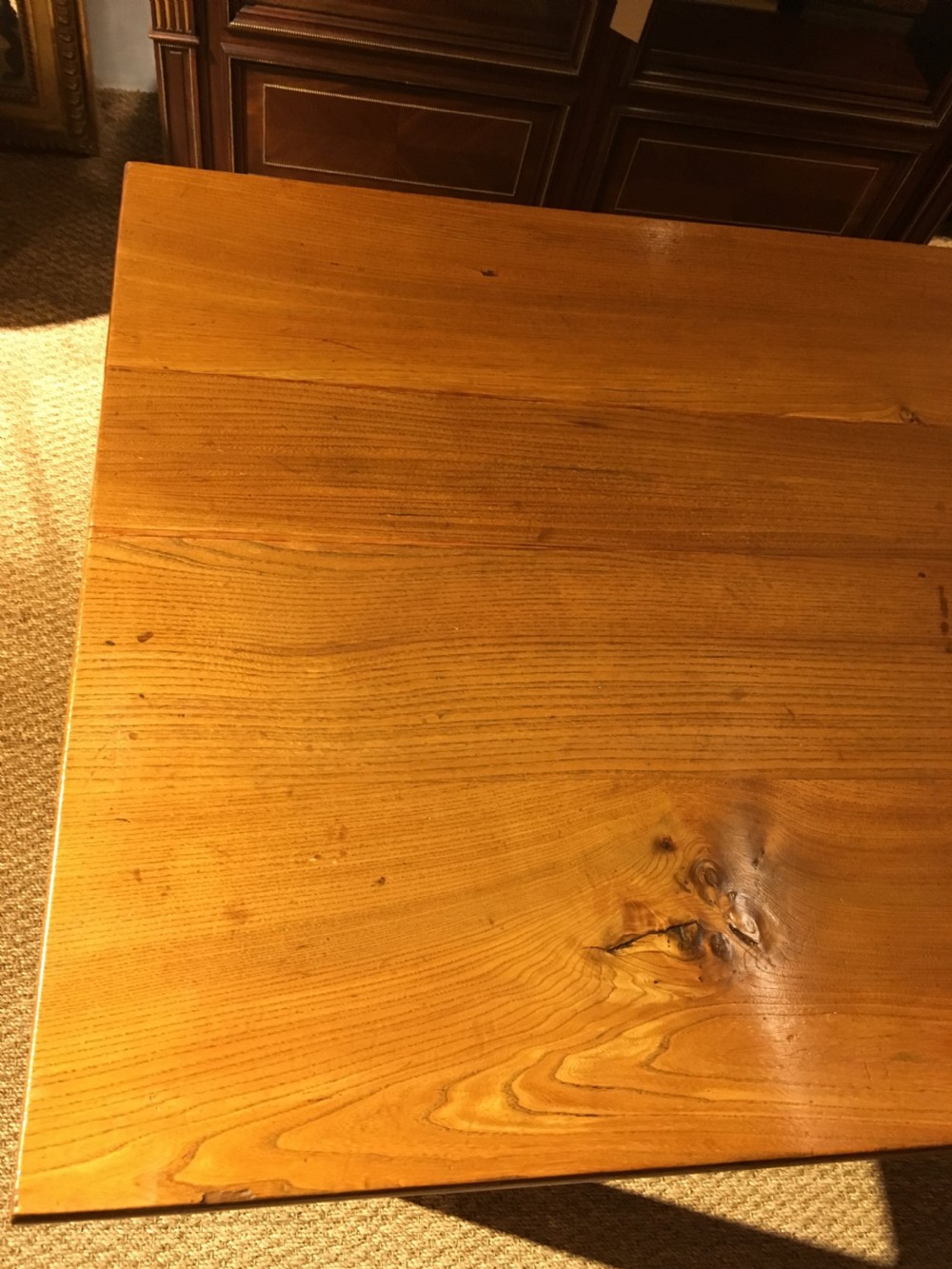Farmhouse table , elm 230 cms  View IX