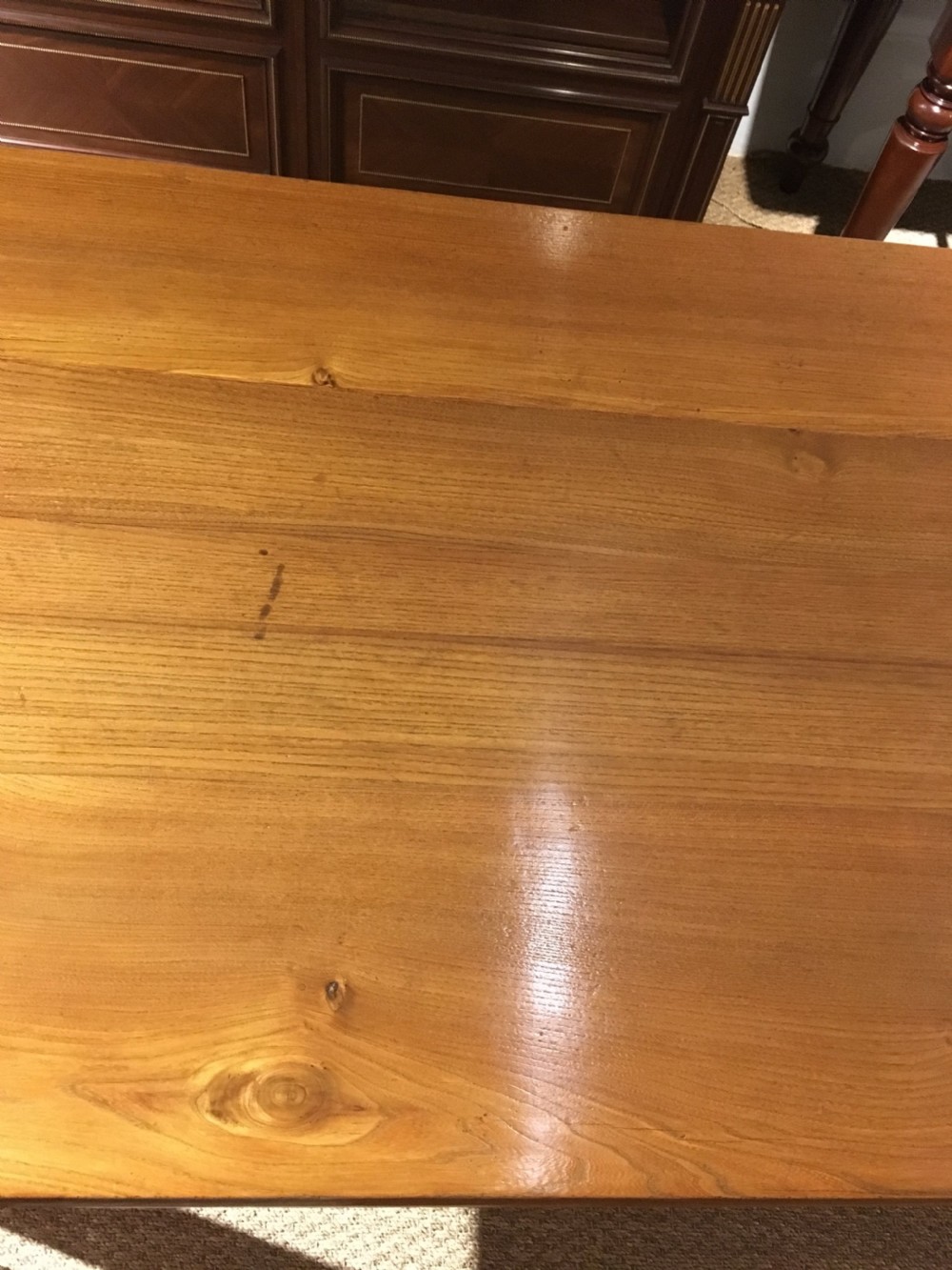 Farmhouse table , elm 230 cms  View X