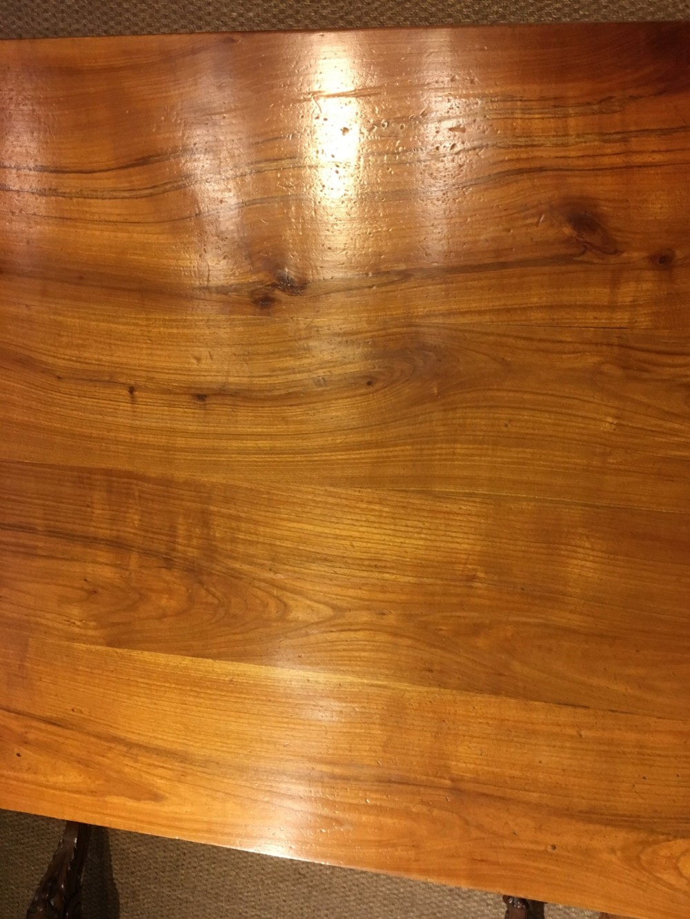 Cherrywood farm table turned legs 2 meters  View IV
