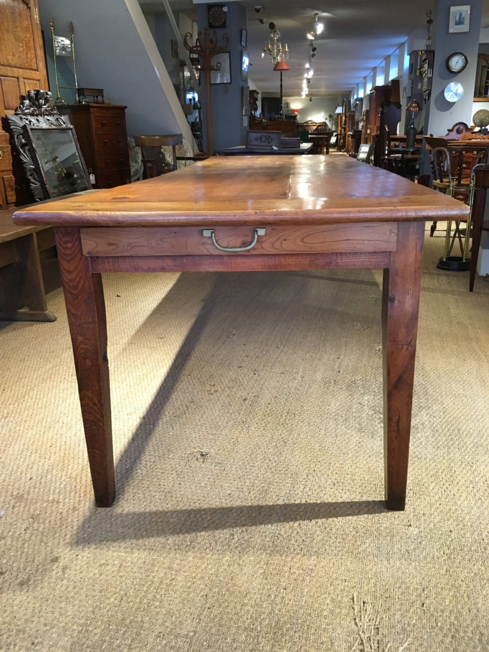 Farmhouse table , Ash 2.9 meters long    View II