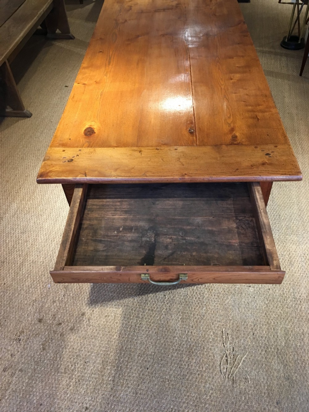 Farmhouse table , Ash 2.9 meters long    View IV