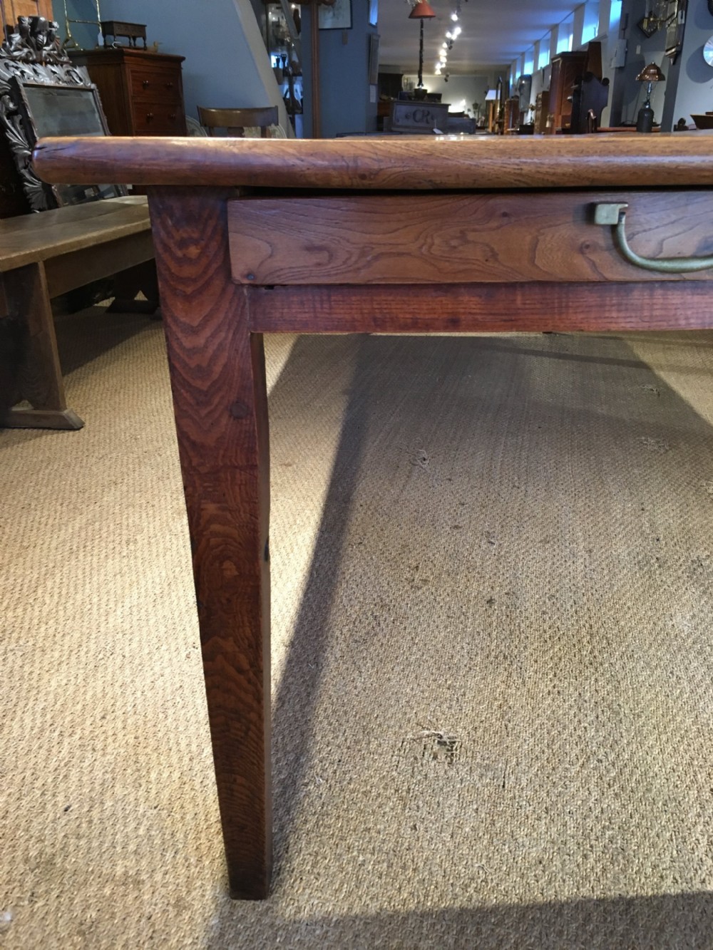 Farmhouse table , Ash 2.9 meters long    View VIII