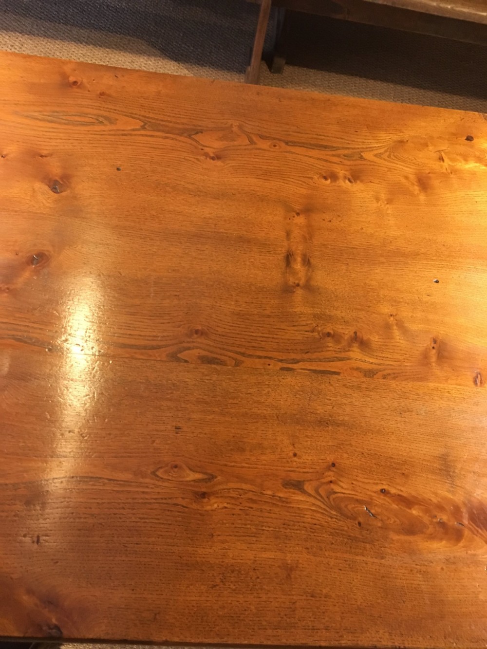 Farmhouse table , Ash 2.9 meters long    View XII