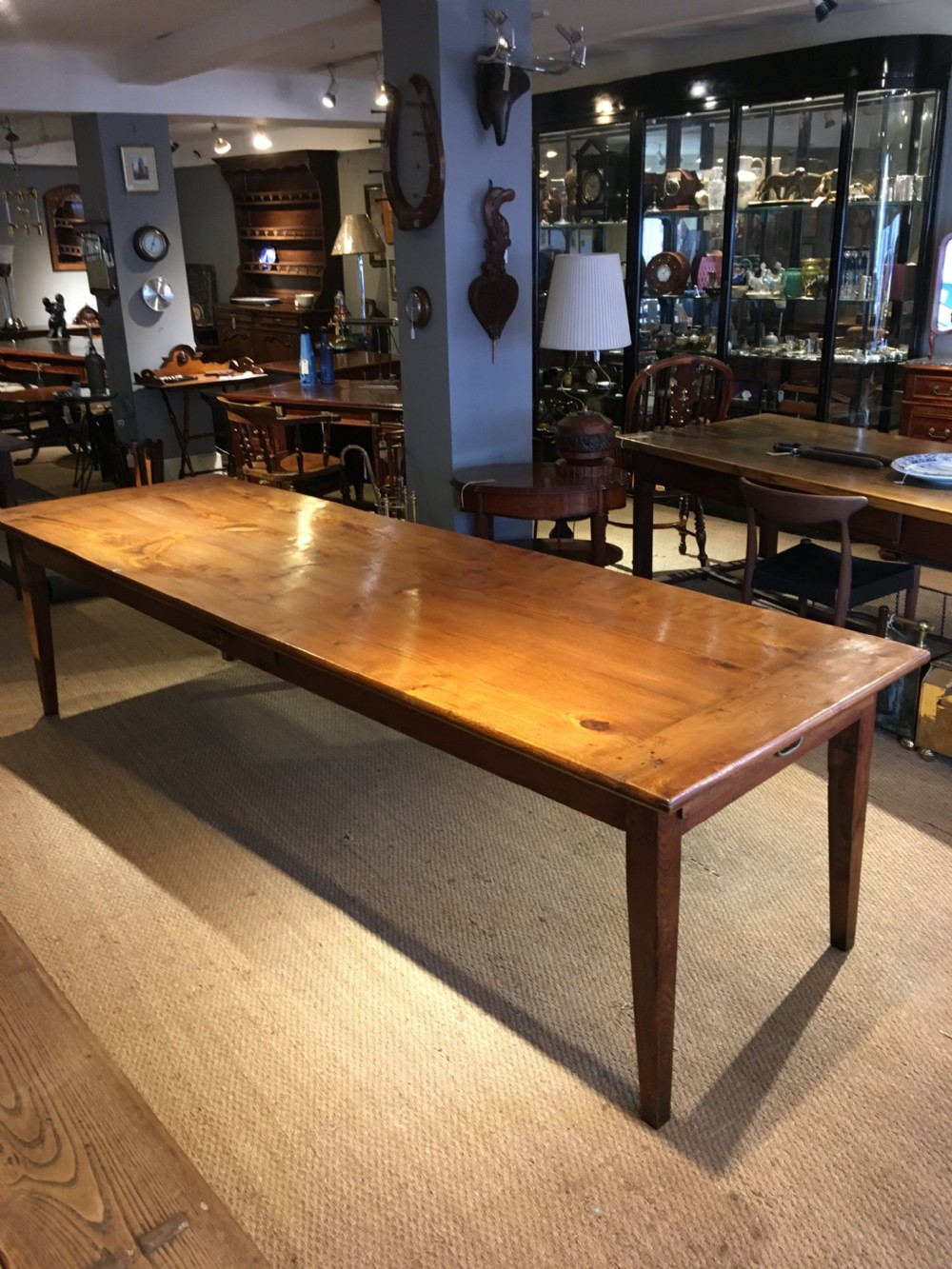 Farmhouse table , Ash 2.9 meters long    View XIII