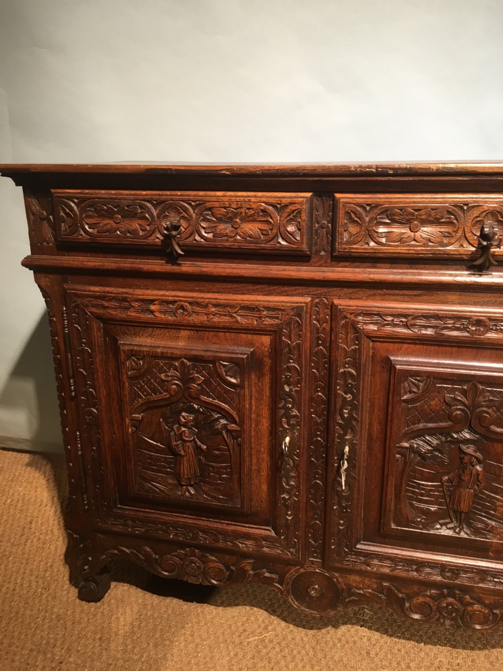 Small Oak cupboard  View III
