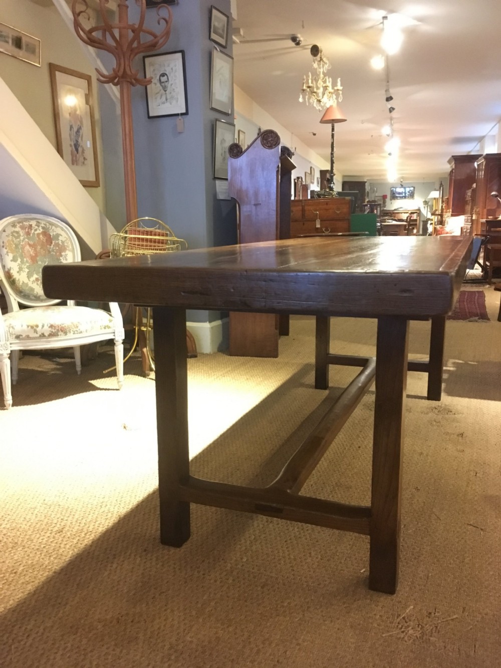Oak Refectory table  View III