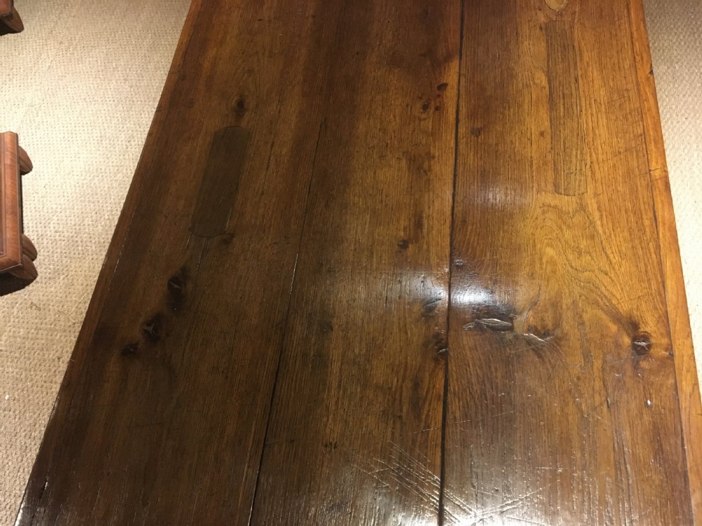 Oak Refectory table  View IX