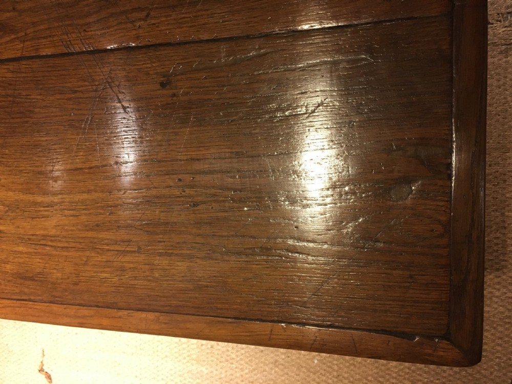Oak Refectory table  View XI