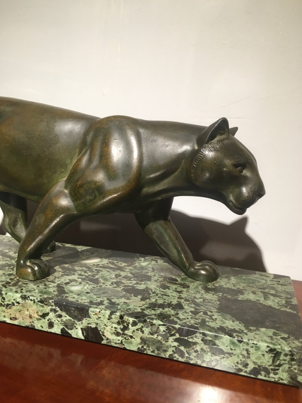 Art deco spelter panther  View II