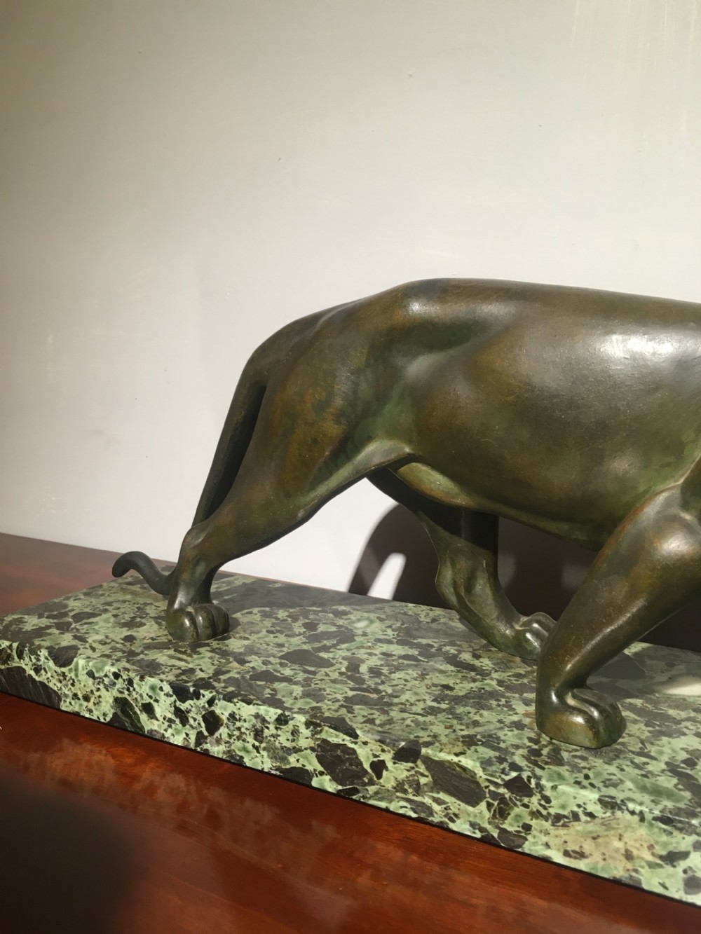 Art deco spelter panther  View III