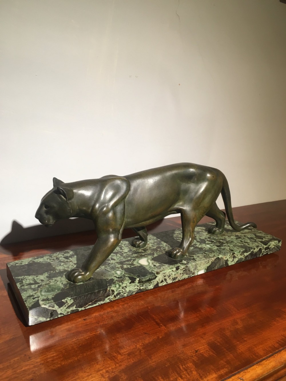 Art deco spelter panther  View VII