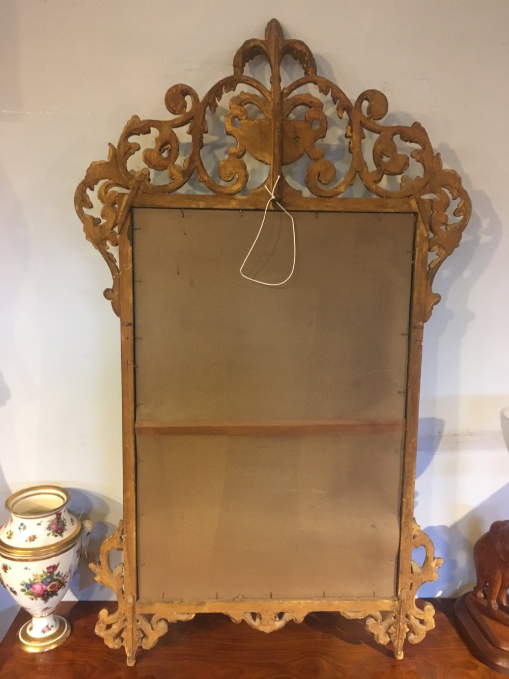 Gilt mirror 51x28 inches  View IX