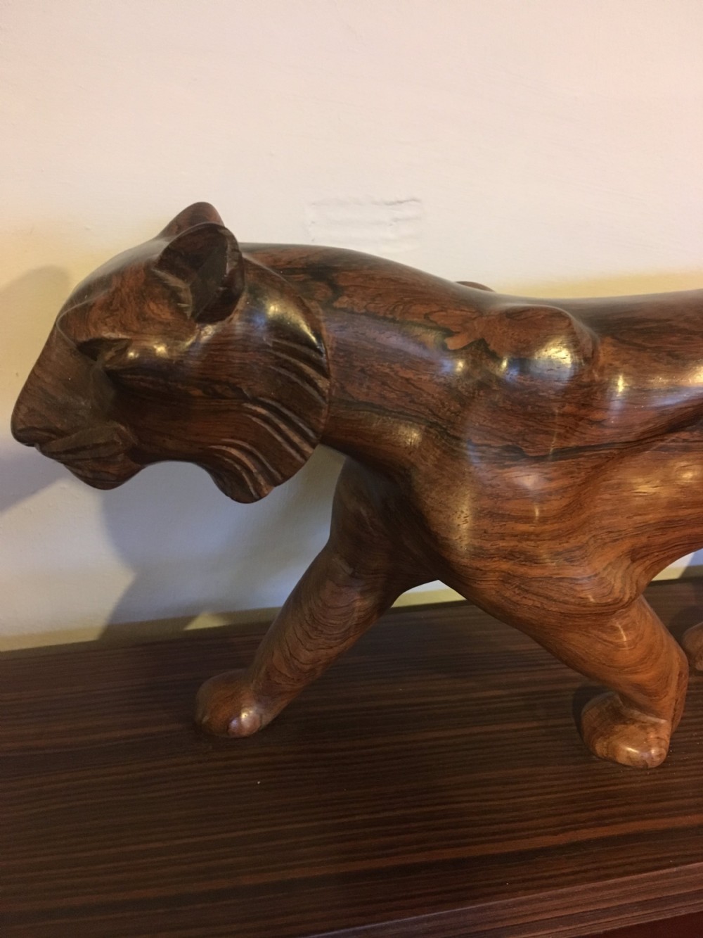 Art deco Carved panther  View IV