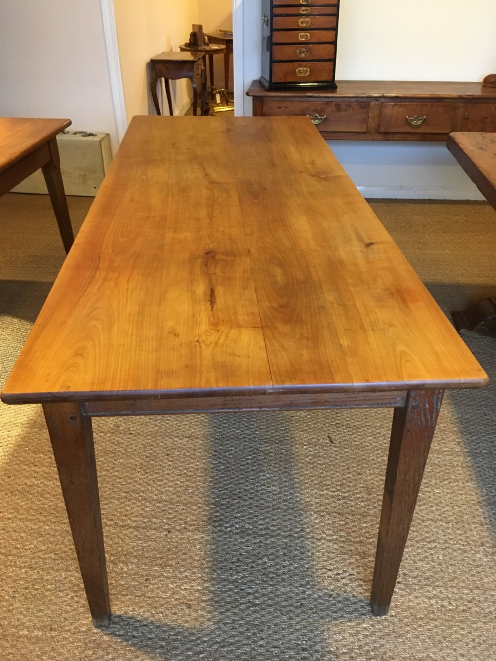 Cherrywood farmhouse table 