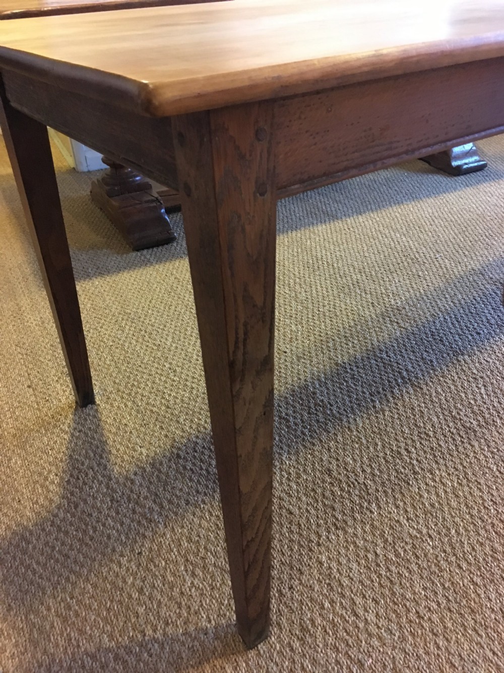 Cherrywood farmhouse table  View VI