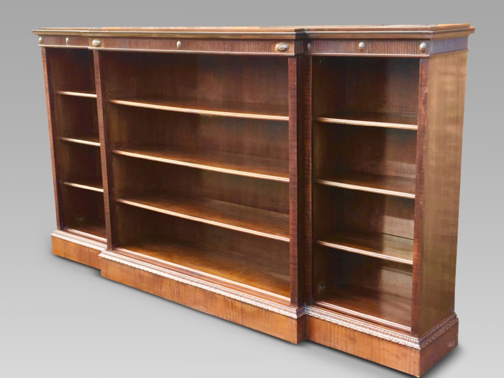 Mahogany Open Bookcase. C 1920,s