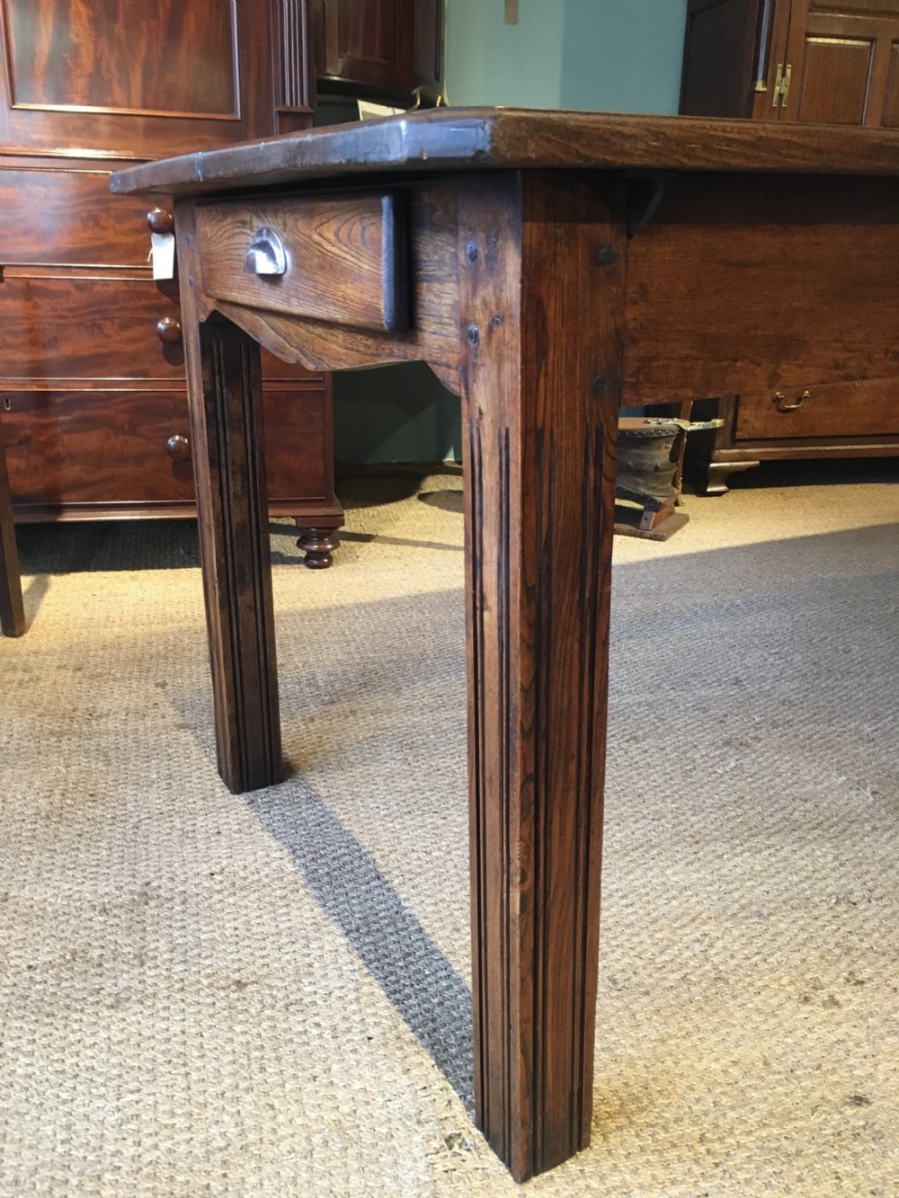 Elm Farmhouse table 3.35 meters   View IV