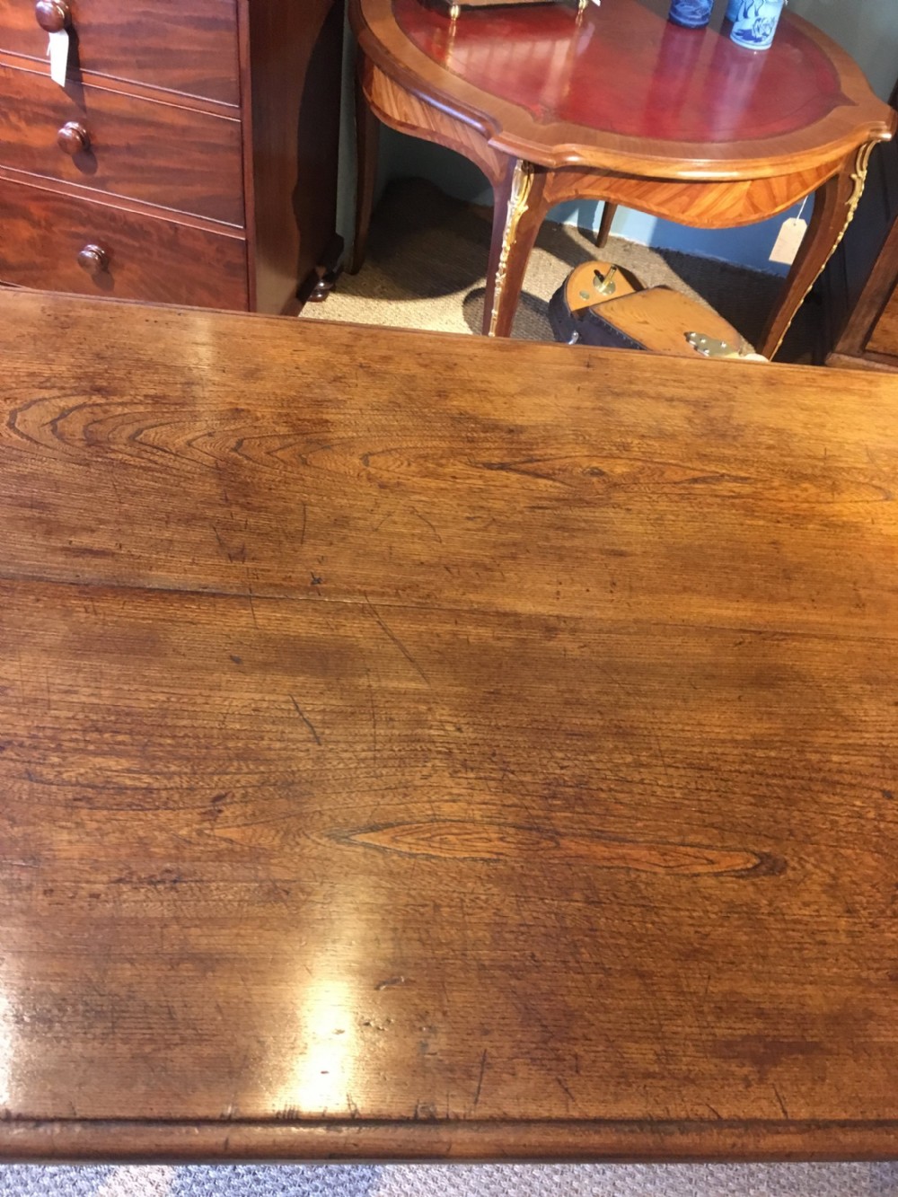 Elm Farmhouse table 3.35 meters   View VII