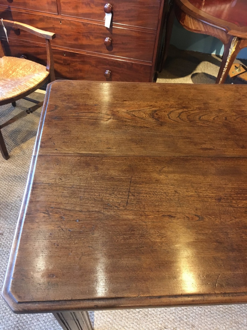 Elm Farmhouse table 3.35 meters   View VIII