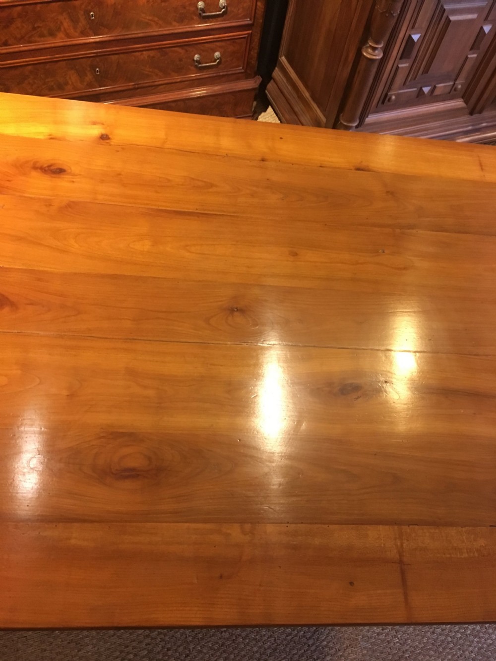 Cherrywood farmhouse table 2 meters long  View VII