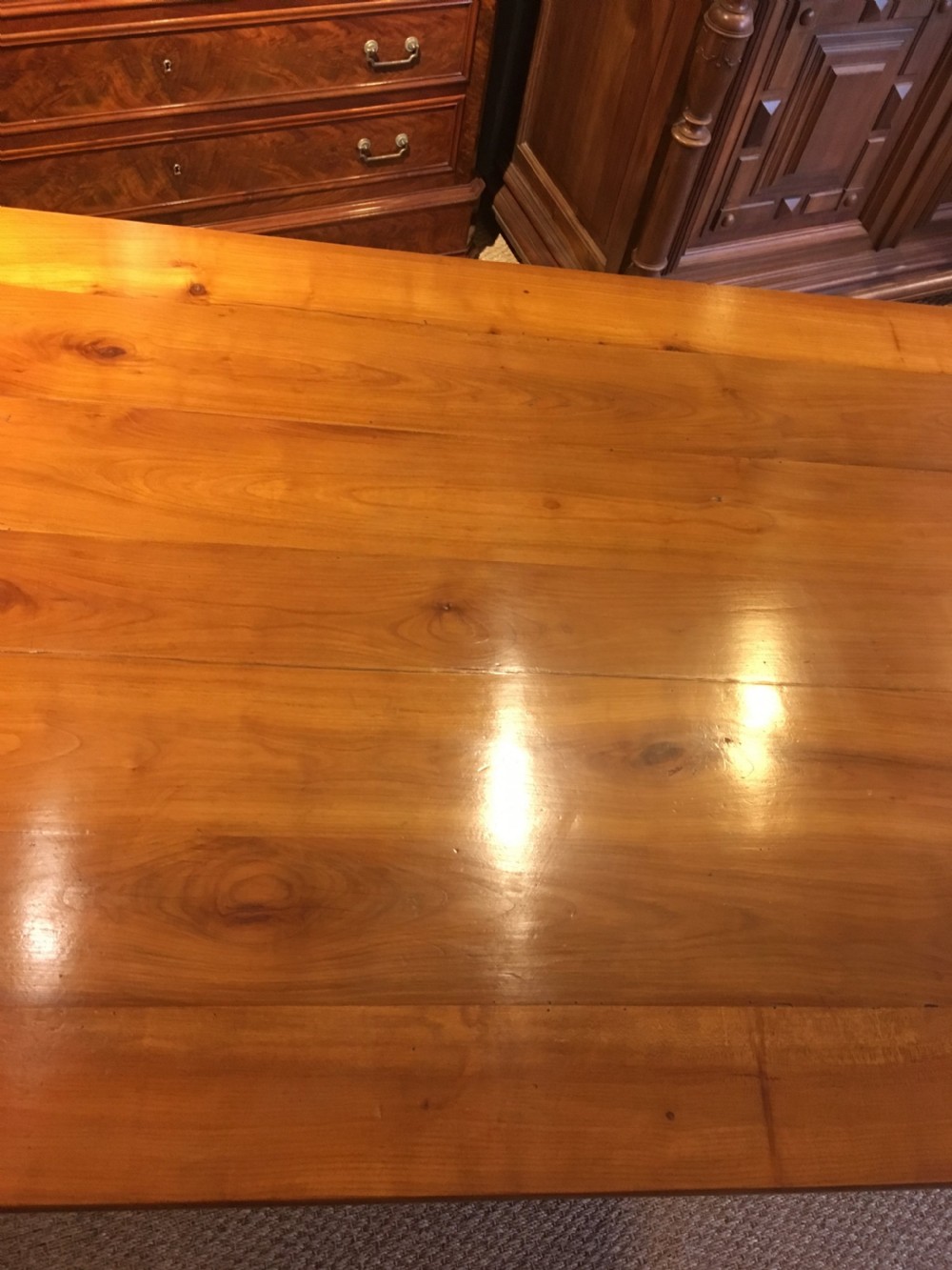 Cherrywood farmhouse table 2 meters long  View VIII