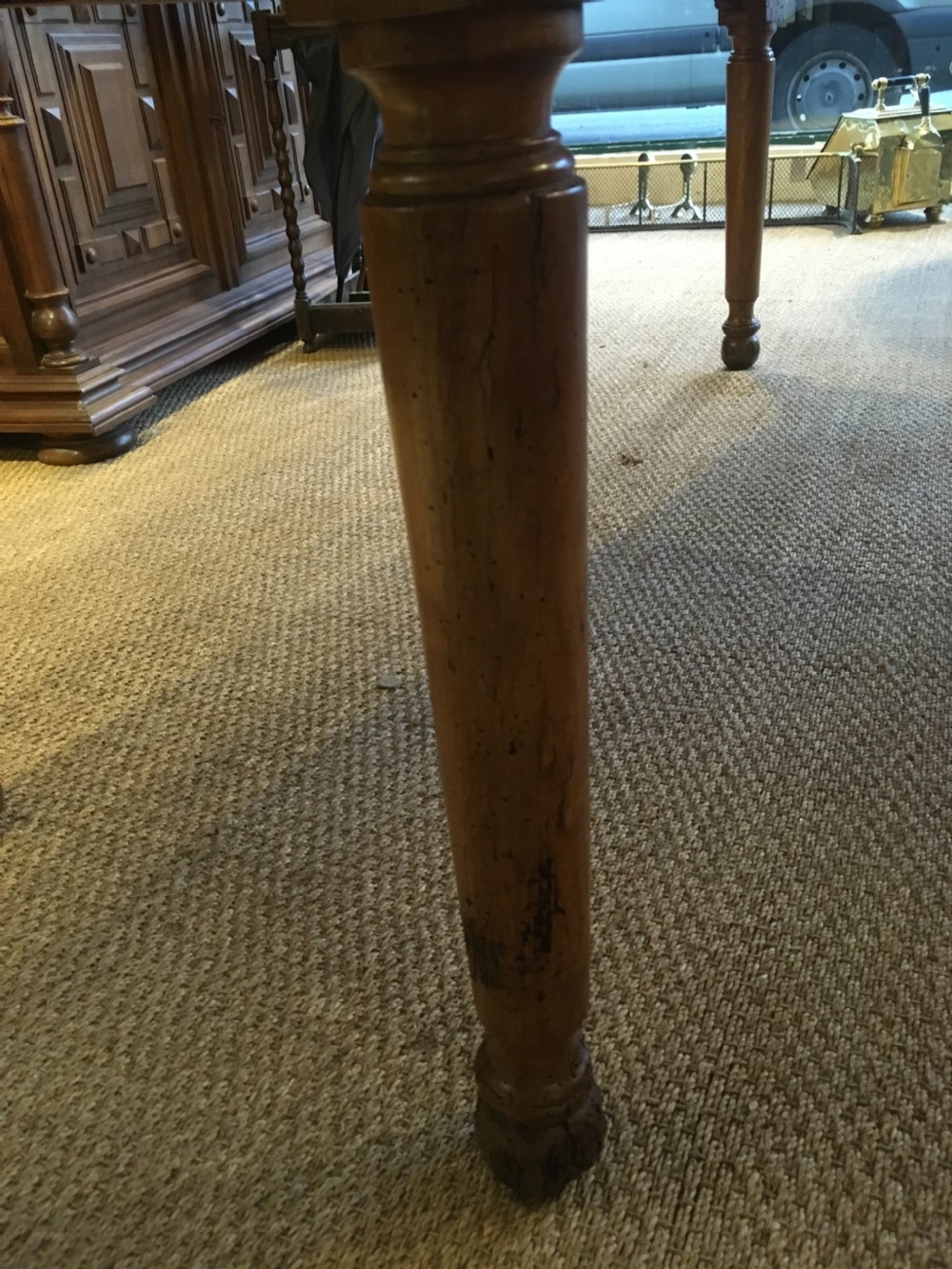 Cherrywood farm table 183 cms long  View VIII
