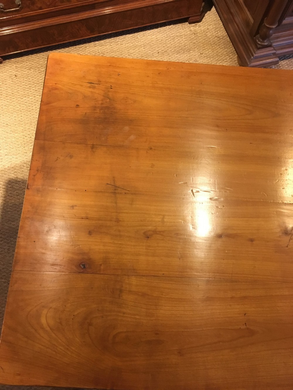 Cherrywood farm table 183 cms long  View XI