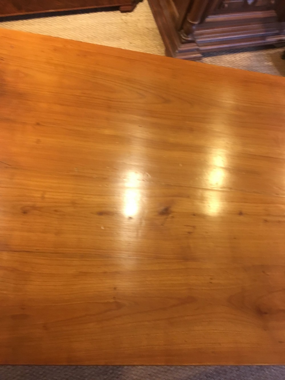 Cherrywood farm table 183 cms long  View XII