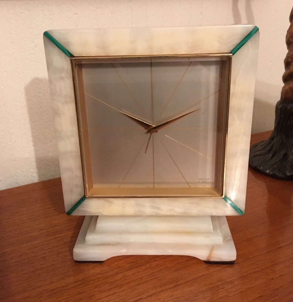 ART DECO MANTEL / ALARM CLOCK