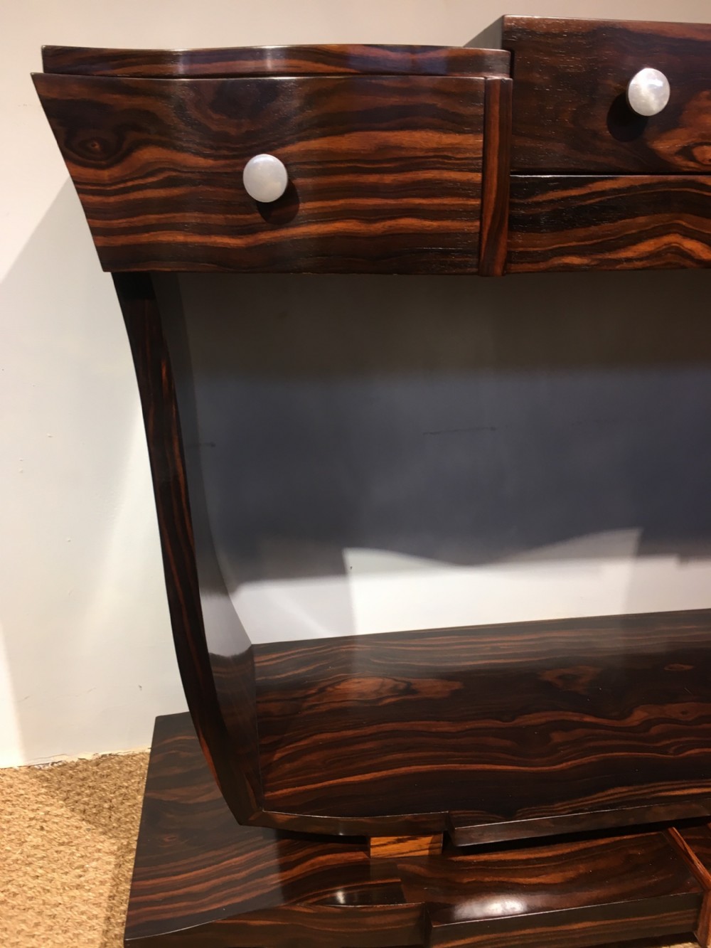 Art Deco console table  View IV