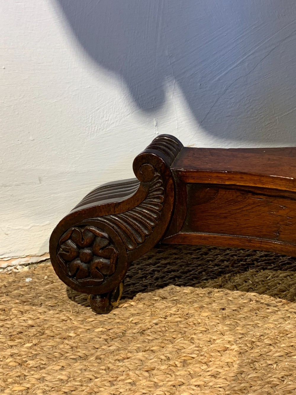 George IV rosewood card table  View VI