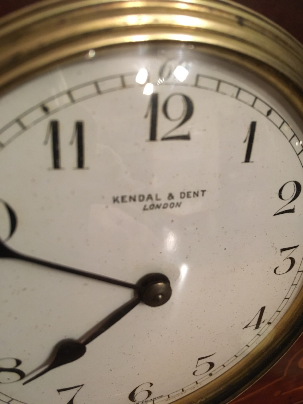 EDWARDIAN MANTEL CLOCK  View II
