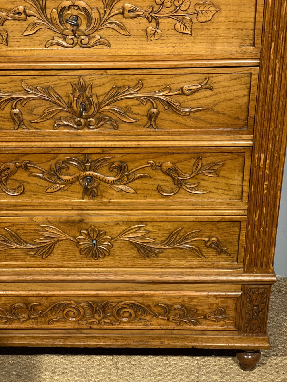 Chest of drawers , oak  View IV