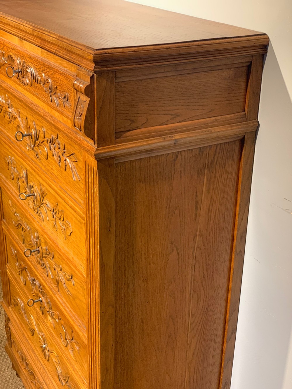 Chest of drawers , oak  View VII