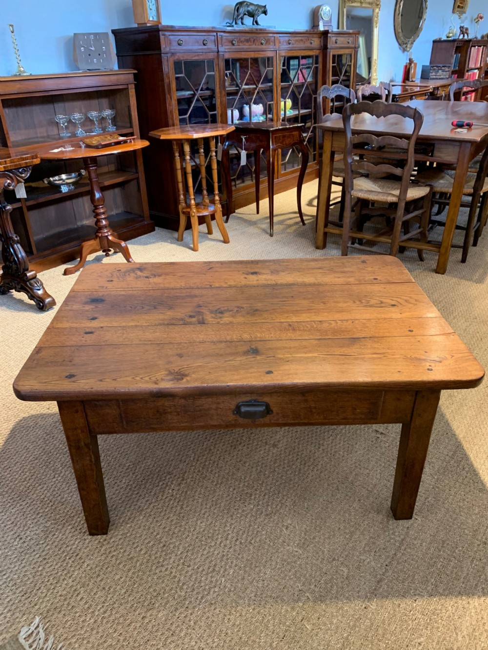 Oak coffee table   View II