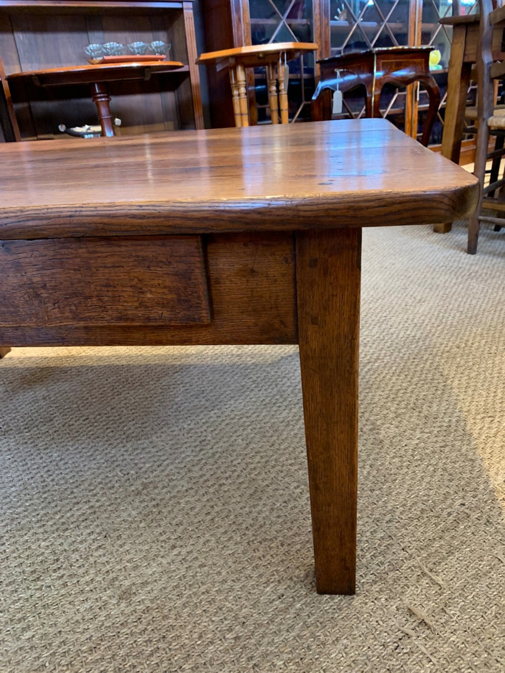 Oak coffee table   View VIII