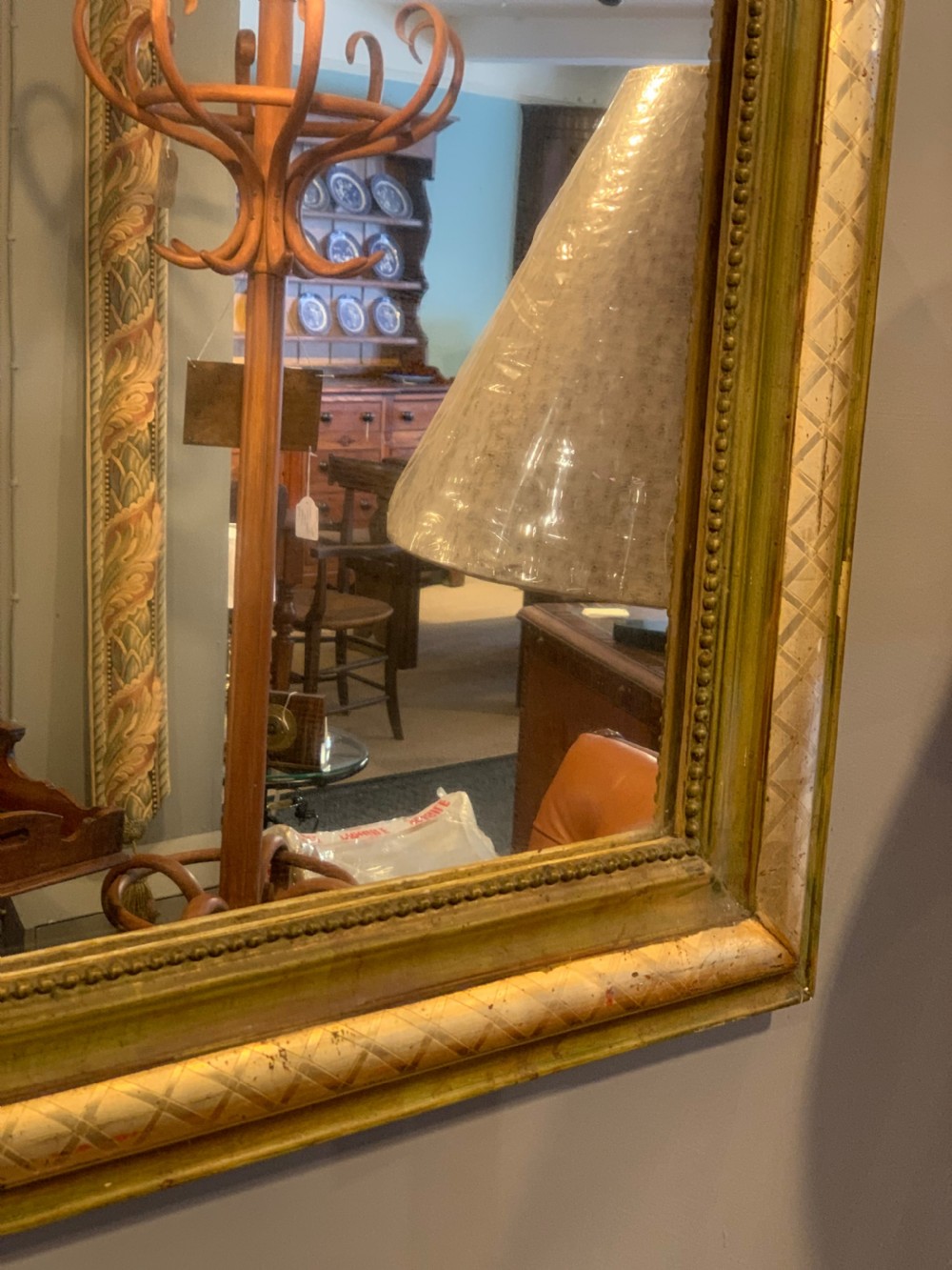 antique mirror  29x39 inches  View III