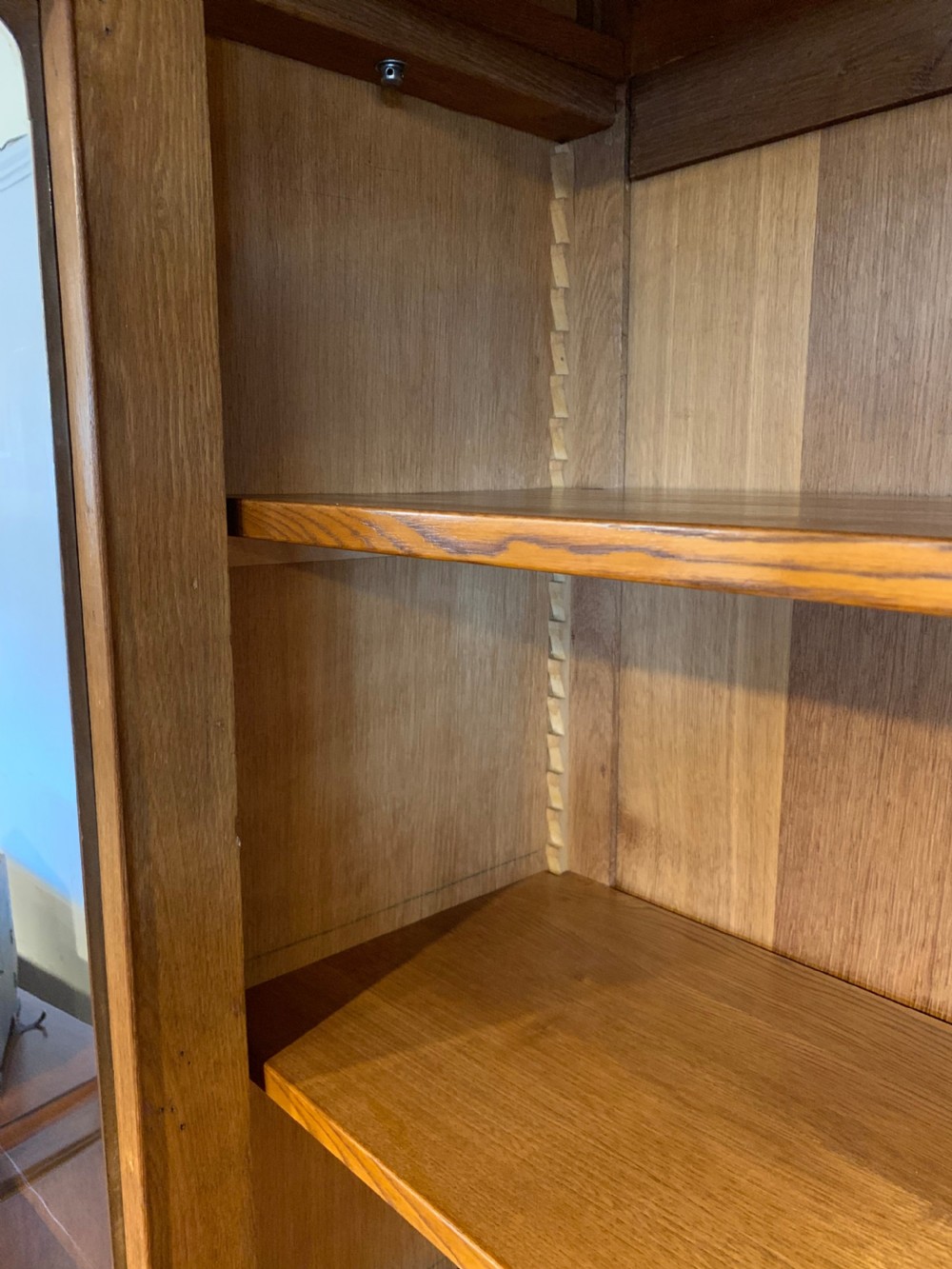 2 door oak bookcase  View VI
