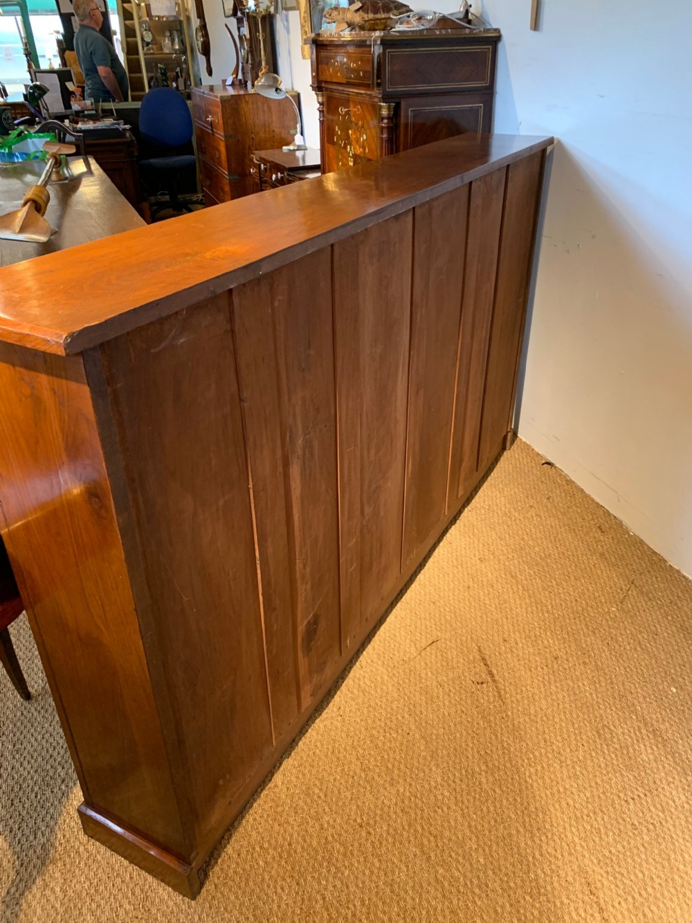 Victorian Walnut bookcase  View VIII