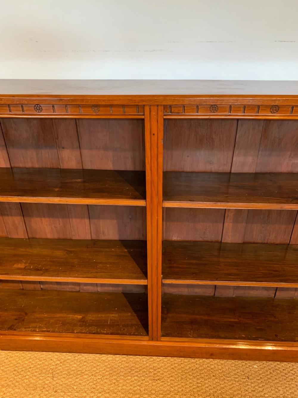 Victorian Walnut bookcase  View IX