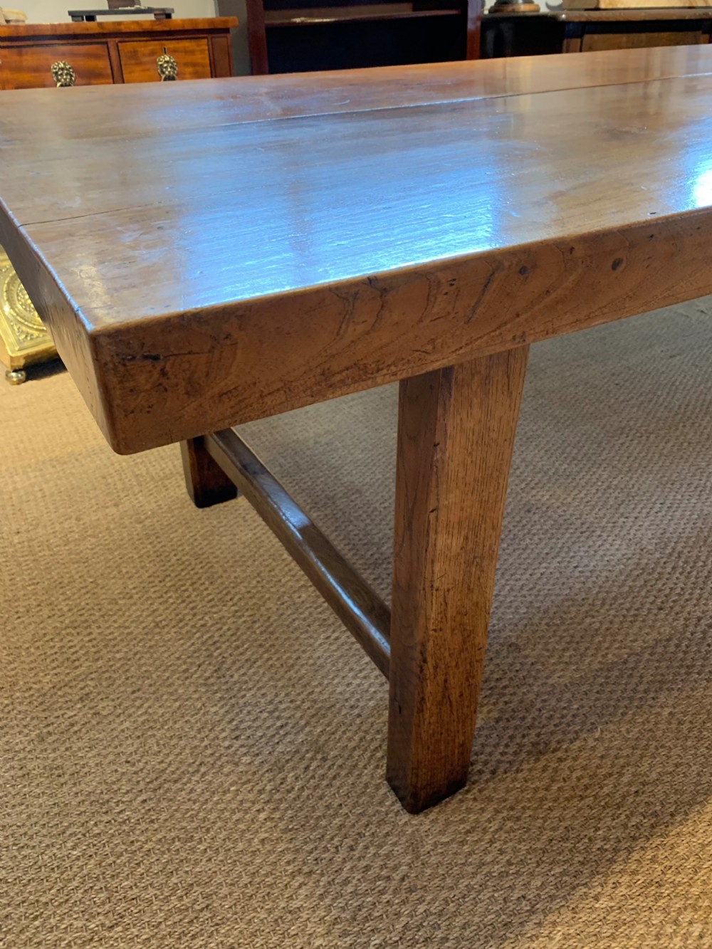 Elm Farmhouse table 248 cms  View III