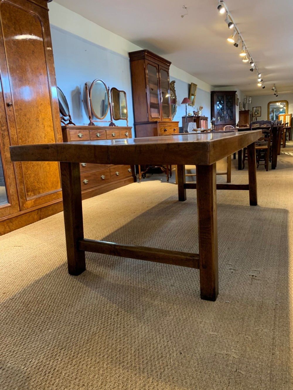 Elm Farmhouse table 248 cms  View VIII